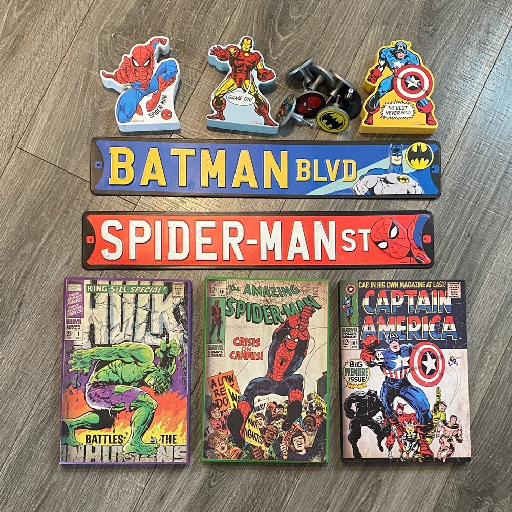 Superhero Bedroom Decor